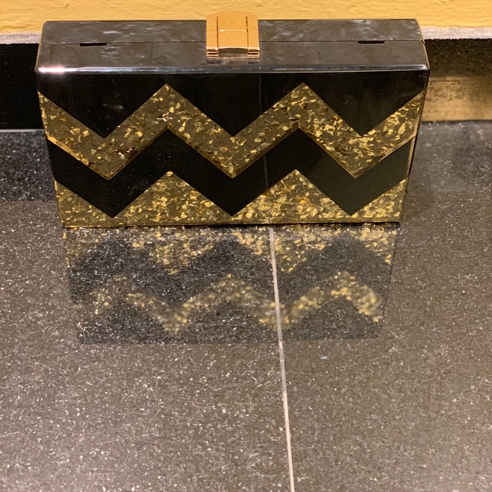 🆕 NEW Brand new one of a kind evening clutch